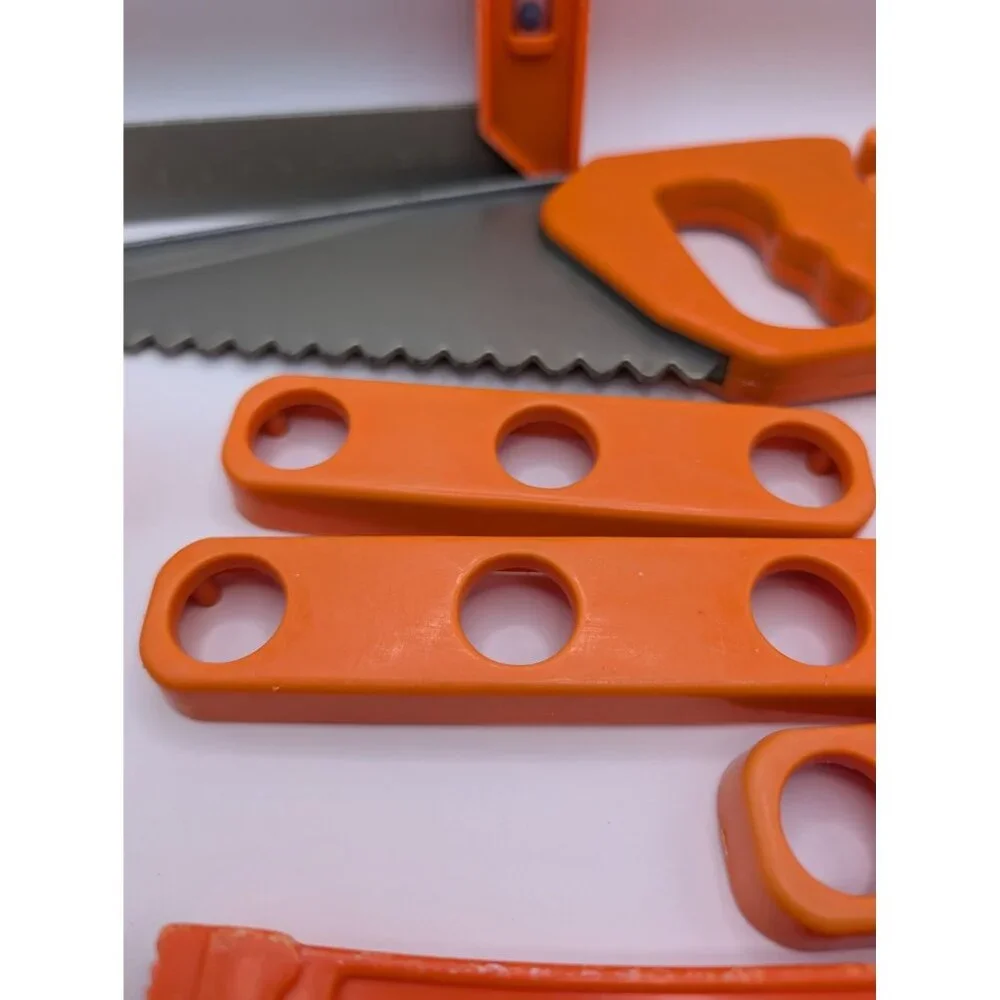 Little Tikes toy hammer orange & assorted pretend play‎ tool bench tools lot 8